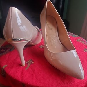 Calvin Klein Nude Heels